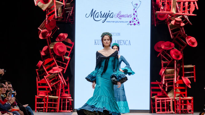 Pasarela Flamenca Jerez 2019: Maruja Lunares, el desfile en im&aacute;genes