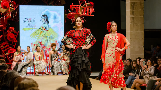 Pasarela Flamenca Jerez 2019: Merche Moy, las im&aacute;genes del desfile