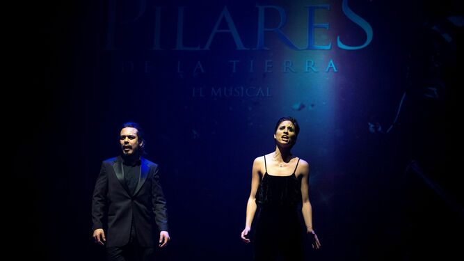 Ezequiel Salmám y Teresa Ferrer interpretan uno de los duetos de la obra, en el primer avance del nuevo musical.