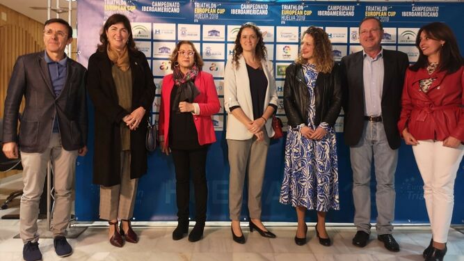 Presentacion Copa de Europa  y Campeonato Iberoamericano Triatlon Huelva 2019 2