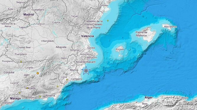 Un terremoto de 4 grados se siente en distintos municipios de Alicante
