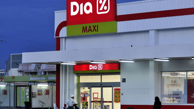 Un supermercado Dia Maxi en San Jerónimo, en Sevilla.