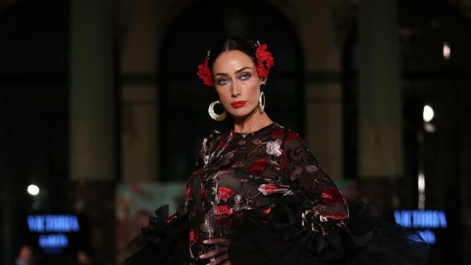 Dise&ntilde;o de Victoria Garc&iacute;a en Viva by We Love Flamenco 2019.&nbsp;Fotograf&iacute;a de Bel&eacute;n Vargas.