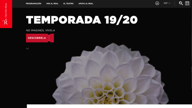 Web del Teatro Real.
