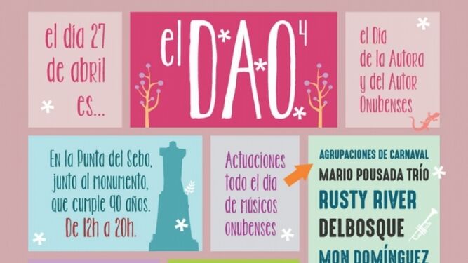 Cartel del 4º DAO celebrado en Huelva, en Punta de Sebo.