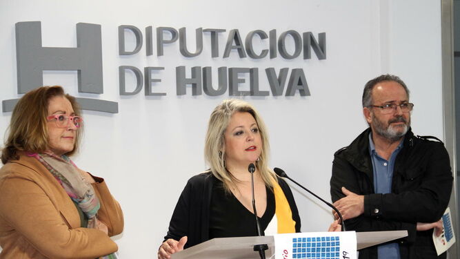 Lourdes Garrido, durante la presentación de Edita.