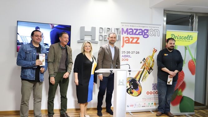 Presentación de Mazagón Jazz en la Diputación de Huelva