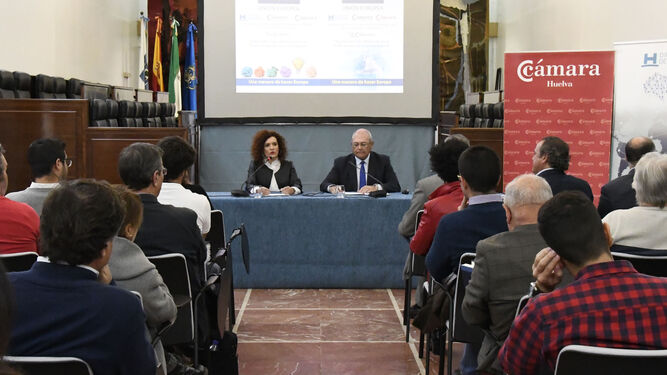 Presentación de los programas en la Diputación Provincial de Huelva.