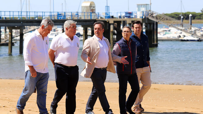 Santos se reunió con representantes de la pesca deportiva.