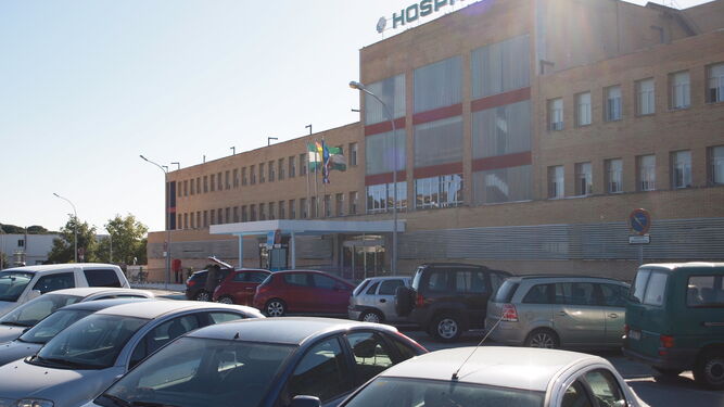 Imagen del hospital de Riotinto.