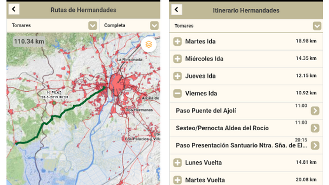 La app Plan Romero ofrece información actualizada de los recorridos