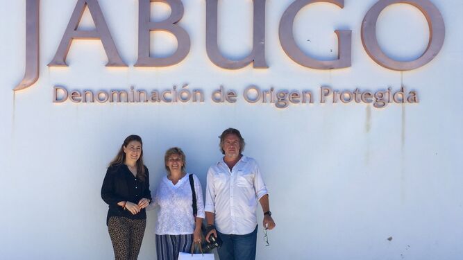 Periodistas argentinos durante su visita a Huelva.