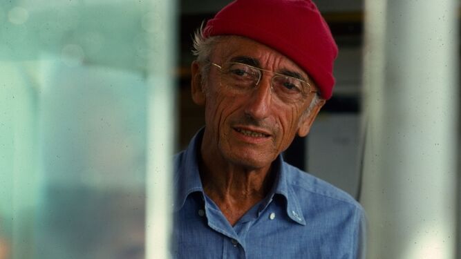 En la imagen, Jacques-Yves Cousteau.