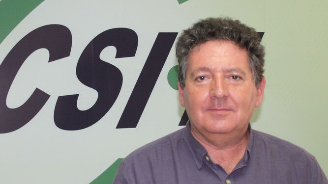 Francisco Barral, responsable provincial del sector de Administración General del Estado de CSIF-Huelva.