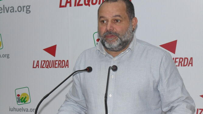 Rafael Sánchez Rufo, coordinador provincial de IU.