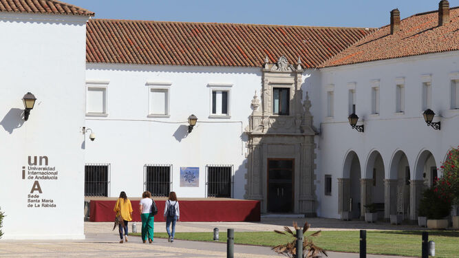 Sede Santa María de La Rábida, donde se imparten los cursos de verano de la UNIA.