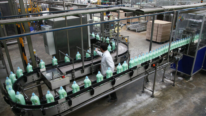 Planta de producción de detergentes de Persán