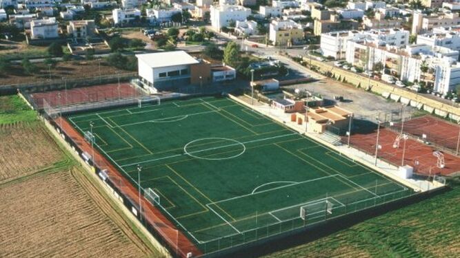 Campo de Fútbol Municipal de Santa Eulària, lugar donde han ocurrido los hechos