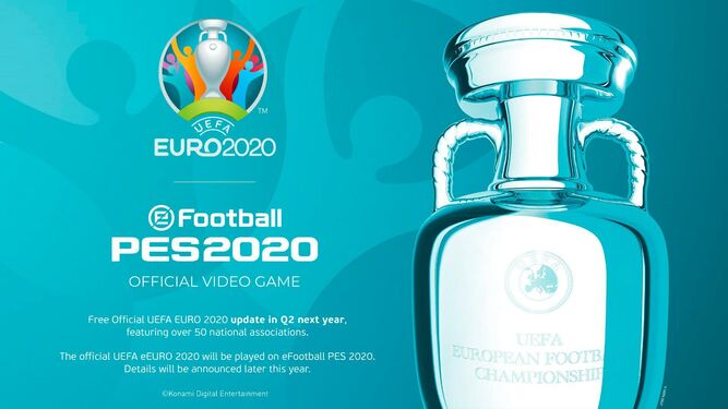 ‘eFootball PESS 2020’ será el juego oficial de Euro 2020