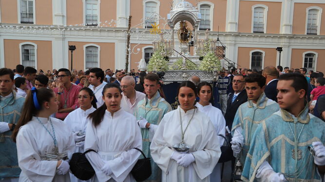 Im&aacute;genes de la Procesi&oacute;n solemne de la Virgen de La CInta de Huelva