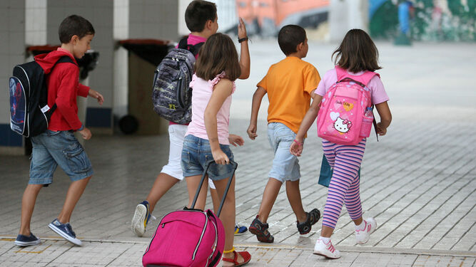 Las aulas se llenarán de niños en toda España esta semana.