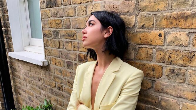 La cantante londinense posando para una instantánea en Instagram