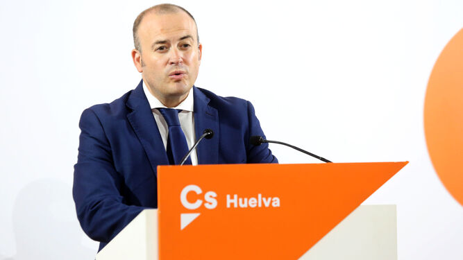 El portavoz provincial de Ciudadanos (Cs) y vicepresidente del Parlamento de Andalucía, Julio  Díaz.