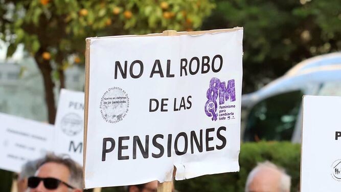 Im&aacute;genes de la manifestaci&oacute;n "Por unas pensiones dignas"
