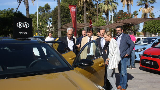 Inauguración de la primera Feria del Automóvil Grupo Conquero-CSIF.