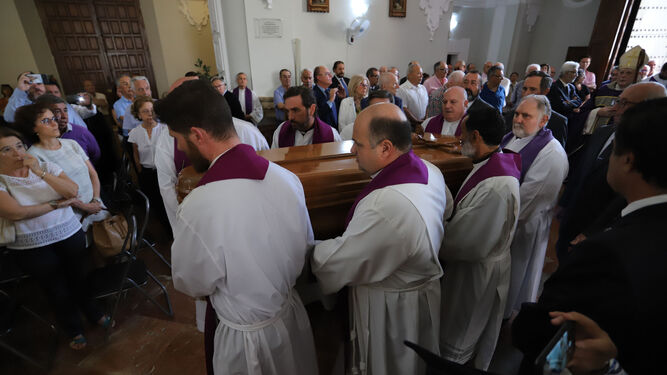 Im&aacute;genes del funeral de Ignacio Noguer Carmona, obispo em&eacute;rito de Huelva