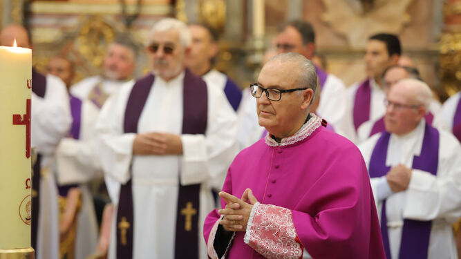 Im&aacute;genes del funeral de Ignacio Noguer Carmona, obispo em&eacute;rito de Huelva