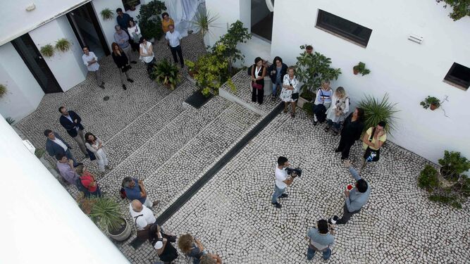 Im&aacute;genes de la visita a la Casa Grande de Ayamonte en la Semana Internacional de la Arquitectura