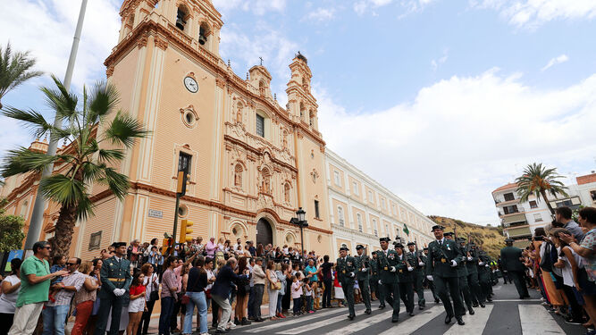Im&aacute;genes de la celebraci&oacute;n de la festividad de la patrona de la Guardia Civil, la Virgen del Pilar