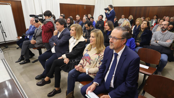 Lectura del Manifiesto por la Plena Ciudadan&iacute;a de las personas con diversidad funcional en la audiencia Provincial de Huelva