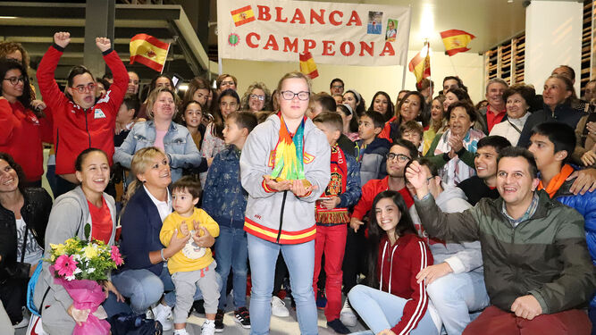 Blanca Betanzos  logró cinco medallas de oro en los Mundiales para personas con discapacidad intelectual.