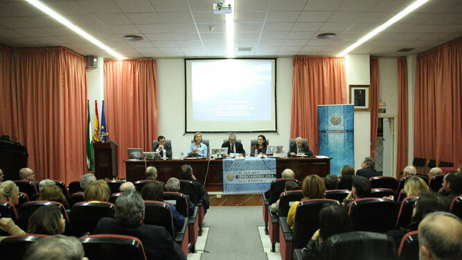 Uno de los actos celebrados por la Academia Iberoamericana de La Rábida.