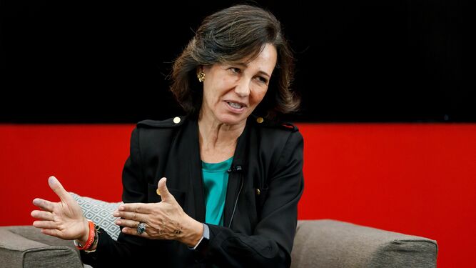 La presidenta del Banco Santander, Ana  Botín.