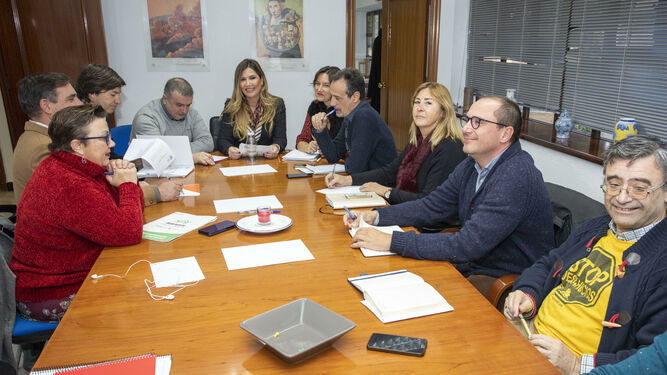 La Comisión de Seguimiento del Plan Municipal de Vivienda y Suelo de Huelva.
