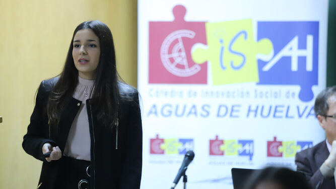 Im&aacute;genes de la entrega de premios de la C&aacute;tedra de Innovaci&oacute;n Social de Aguas de Huelva