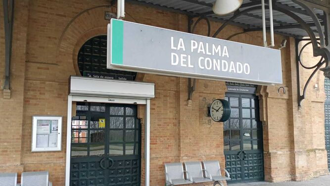 Estación ferroviaria de La Palma del Condado.