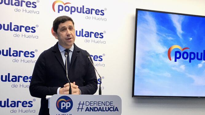 Alberto Fernández, secretario general del PP de Huelva.