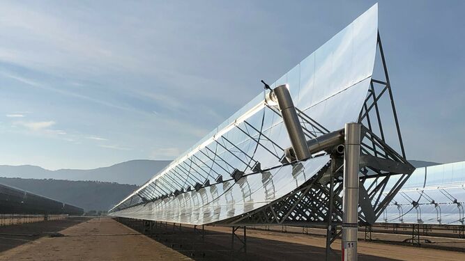 Placas solares de la planta de Termollano.