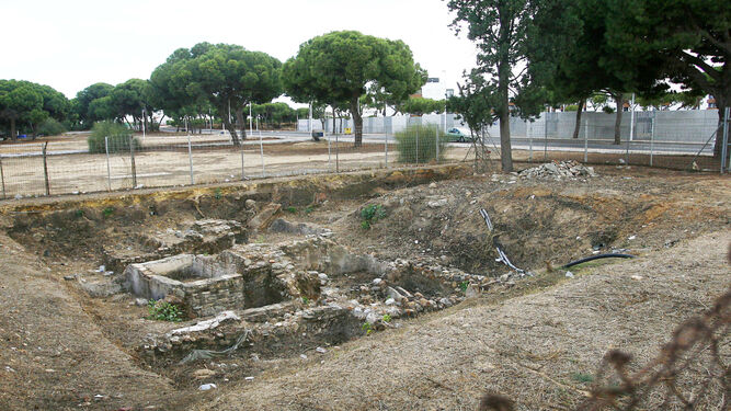 Imagen de archivo de la zona de las piletas de salazones y proyecto de recuperación del Ayuntamiento.