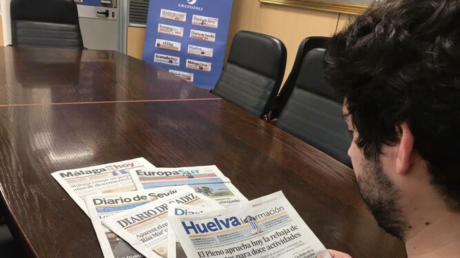 Grupo Joly, empresa editora de 'Huelva Información, es reconocido con el premio Huellas de periodismo.