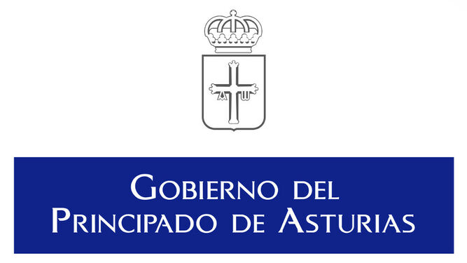Principado de Asturias: El conocido escudo de la comunidad con la Cruz de la Victoria. Su imagen puede presentar diferencias de colores. Es normal verlo en celeste.