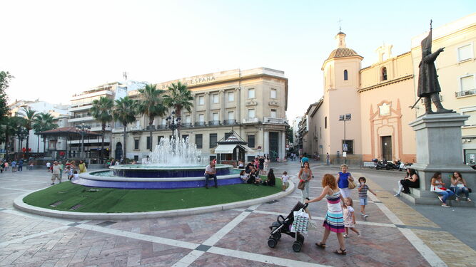 La Plaza de las Monjas continúa siendo un lugar de esparcimiento.