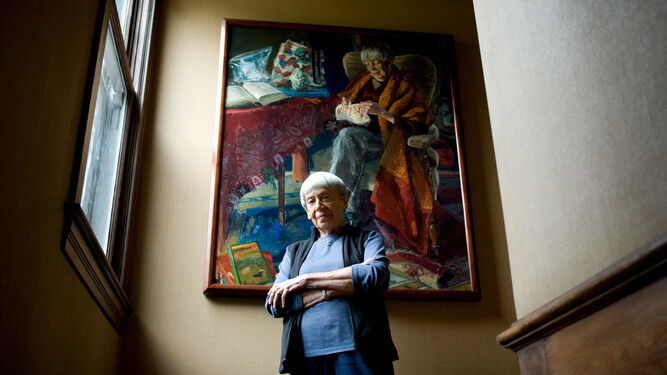 La escritora Ursula K. Le Guin (Berkeley, 1929 – Portland, 2018).