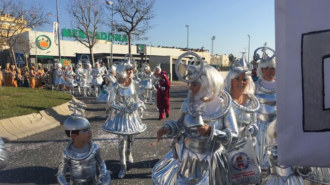 Im&aacute;genes de la cabalgata del carnaval infantil de Isla Cristina
