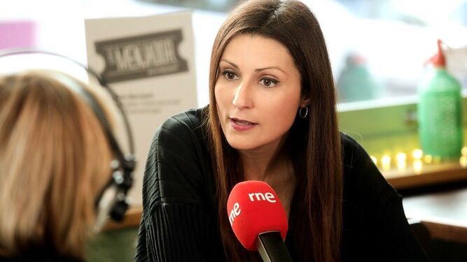 La líder de Cs en el Parlament de Cataluña, Lorena Roldán, en una entrevista en Ràdio 4.