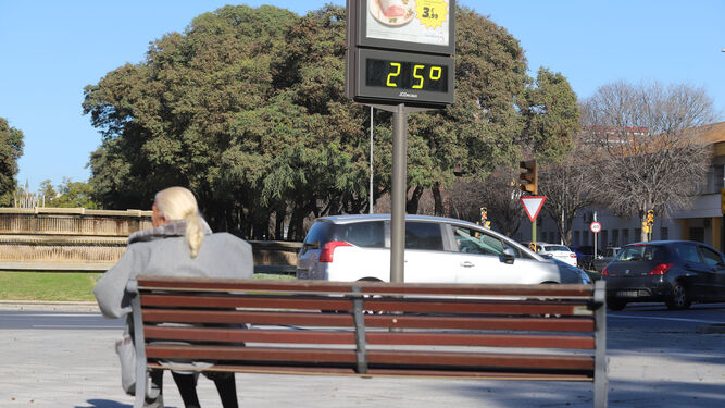 Temperaturas alcanzadas a comienzos del mes de febrero en la capital onubense.